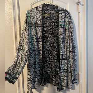 Patterned cardigan